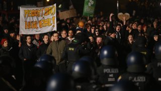 Дрезден протести