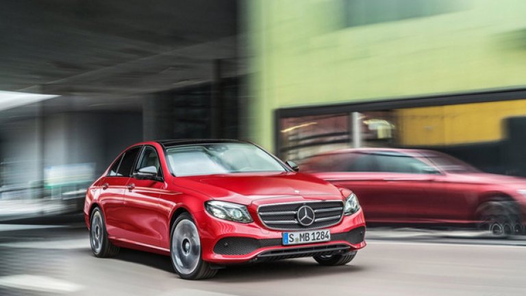 Новата Е-класа на Mercedes вече сериозна прилича по-голямата S-класа