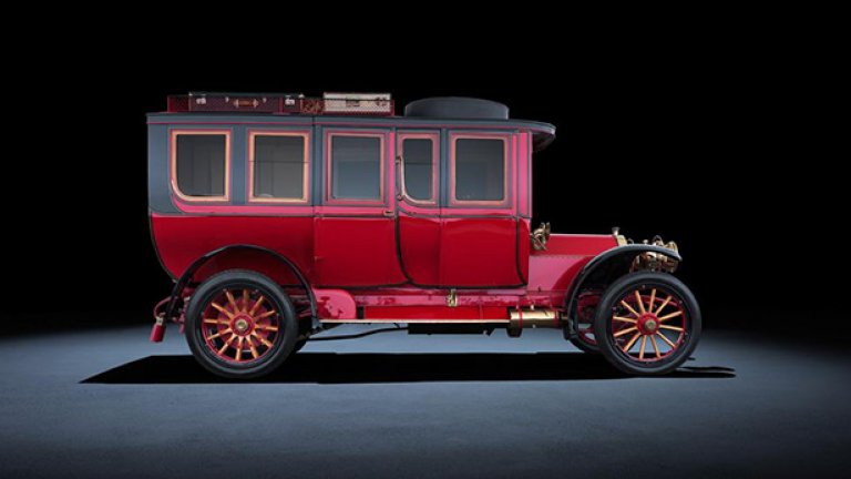 Mercedes-Simplex с мощност 60 конски сили (1903-1905) - по-скоро минибус, отколкото луксозна лимузина