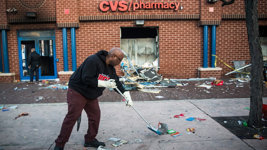 National Guard Activated To Calm Tensions In Baltimore In Wake Of Riots After Death Of Freddie Gary