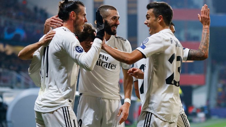 Реал Мадрид отбеляза пет гола за първи път от 18 февруари