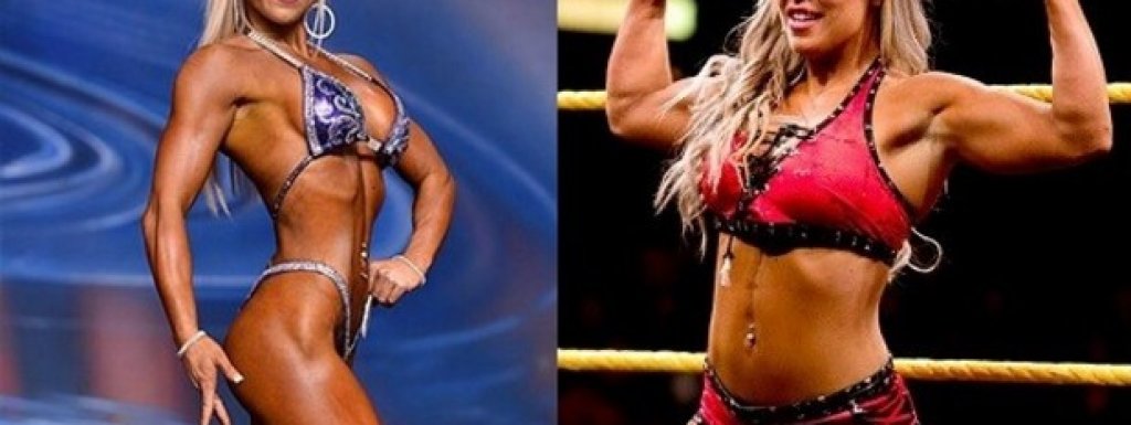 Дана Брук
Дана е сред новите кеч звезди и усилено трупа мускули, въпреки че има опит като фитнес модел.