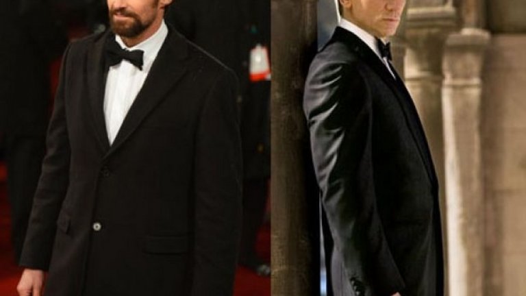 Хю Джакман като Джеймс Бонд Когато се обаждат на Джакман през 2006-та година с въпроса дали има желание да изиграе ролята на новия Агент 007, той отказва. По онова време е зает със снимките на "X-Men 2" и не си представя да заснеме два различни героични образа в едно и същ момент. Това отваря широко вратите за действие на Даниел Крейг, който се справя с ролята повече от отлично