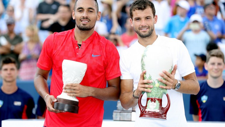 Григор победи Кирьос на финала в Синсинати.