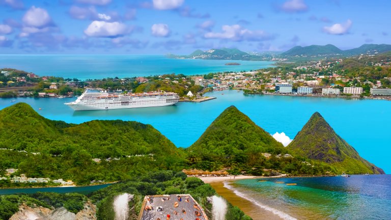 Карибите са особено популярна дестинация за круизните кораби.