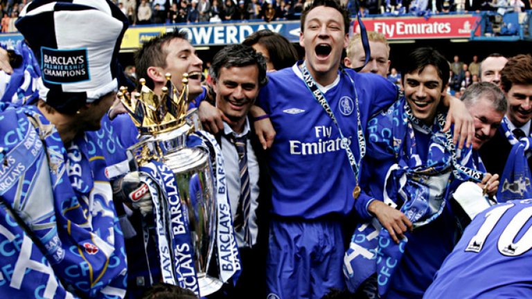 1. Челси 2004/05
95 точки (+57), шампион