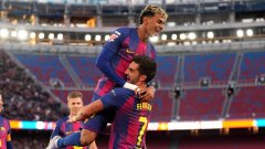 Барселона се завърна на "Камп Ноу" по подобаващ начин