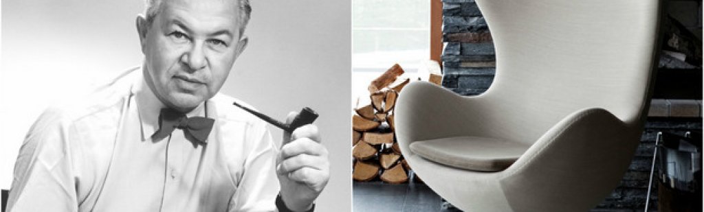 Арне Якобсен

Датчанинът Арне Якобсен е смятан за един от най-влиятелните архитекти и дизайнери на 20-ти век. Два от неговите стола-шедьоври и до днес са символ на най-доброто в дизайна, а именно Egg Chair от 1956-та (на снимката) и Swan Chair (1958). С тези два стола, той създава като с един щрих футуристичните извивки, които сега възприемаме за абсолютна даденост. Дори половин век по-късно, дизайнът на Якобсен успява да изглежда едновременно исторически, футуристичен и съвременен.