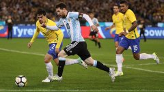 Ялова Бразилия без Неймар загуби от Аржентина