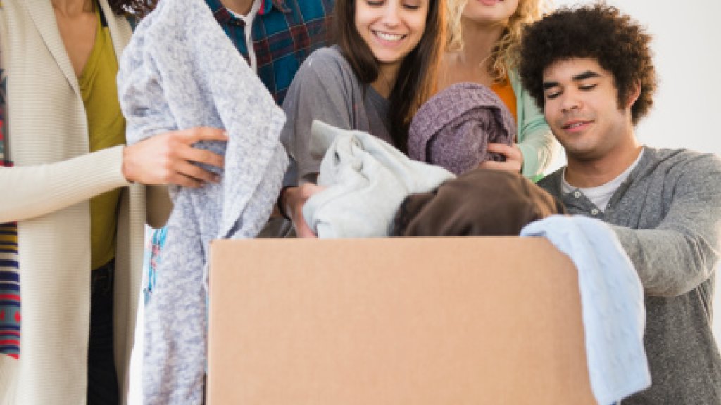 clothes recycling