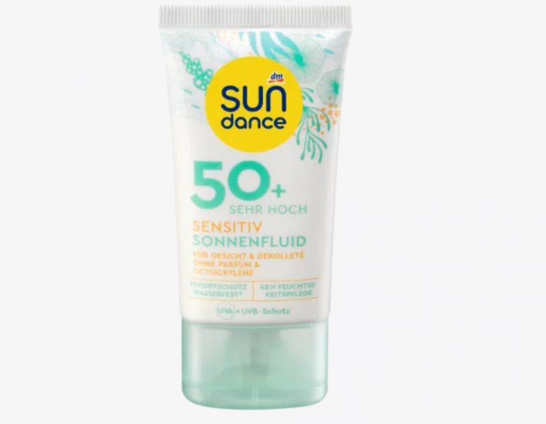 Слънцезащитен флуид Sensitiv SPF 50+, 50 ml