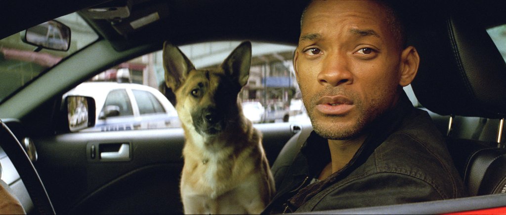 "I Am Legend" 
2007 
Години след като чума погубва по-голямата част от човечеството, единственият оцелял в Ню Йорк се опитва да намери лекарство. 
