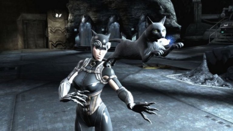 Catwoman
PlayStation 2, GameCube, Xbox, PC
Харесва ли ви едноименният филм от 2004 г.? А допада ли ви да тичате в кръг с часове, биейки до безсъзнание едни и същи врагове? Смятате ли, че спасяването на котки е нещо, което един супергерой трябва да прави в игра? Е, поздравления, вие явно сте фенове на играта Catwoman. И сте малцина.