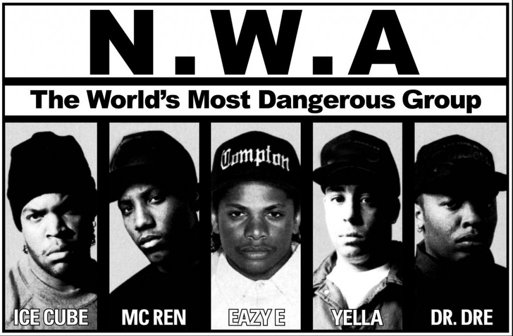 N.W.A.

Първите истински гангстери в хип-хопа - Dr. Dre, Eazy-E, Ice Cube, DJ Yella и MC Ren. С хитовете си “Straight Outta Compton”, “Boyz-N-The-Hood” и “Gangsta Gangsta” си спечелват повече от противоречива репутация, проблеми със закона и милиони фенове. Същевременно с това маркират началото на нов етап в рапа, който ще окаже влияние на следващите поколения изпълнители.
