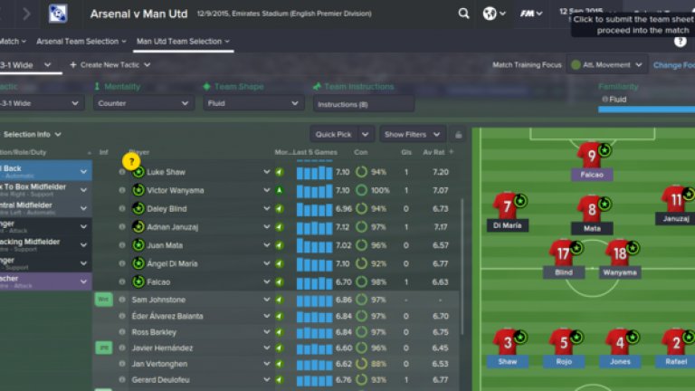 Football Manager
Съществуват и тези геймъри, които не искат да гледат красива графика, а предпочитат да се ровят в безкрайни менюта, да уговарят трансфери и да редят схеми с едничката цел: да се вживеят като мениджъри на най-великия футболен отбор. Football Manager е играта, която позволява вие да сте мениджърът и която вместо да ви дава да управлявате футболистите на терена, ви кара да подберете точните играчи, да ги подредите в правилната схема, да им дадете верните указания и да печелите титли като човека от скамейката.
Това е поредицата, която предлага най-добрата симулация на футболен мениджър до момента и която си остава любима на всички онези, желаещи да тестват по-дълбоките си разбирания за футбола.