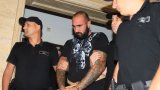 Той бе признат за виновен също за изнудване и незаконно притежание на оръжие