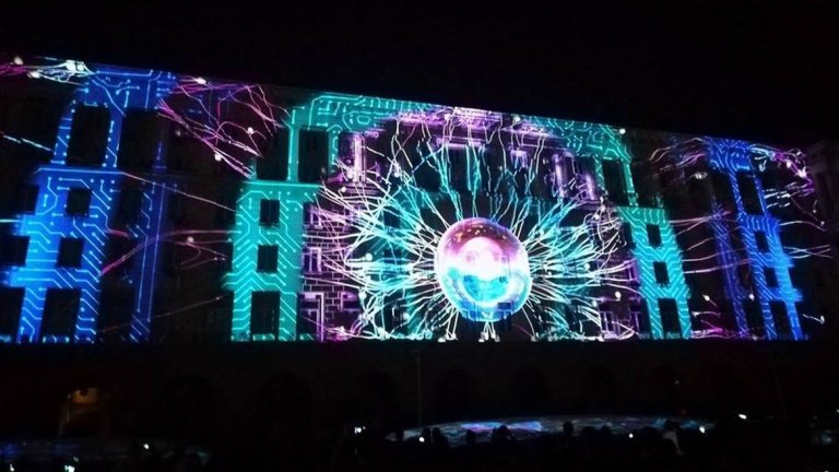 Най-голямото 3D мапинг шоу, правено в България