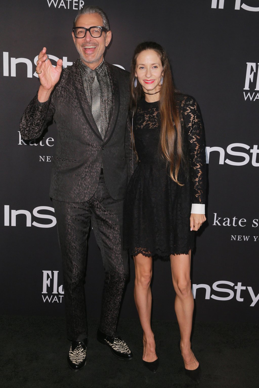 Джеф Голдблум и Емили Ливингстън