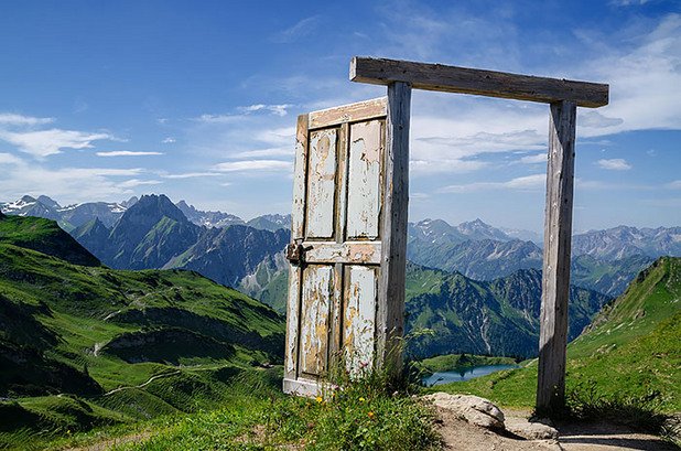 Някъде в германските Алпи