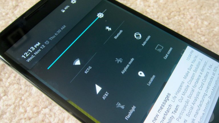 16 неща, които Android Lollipop може, a KitKat не