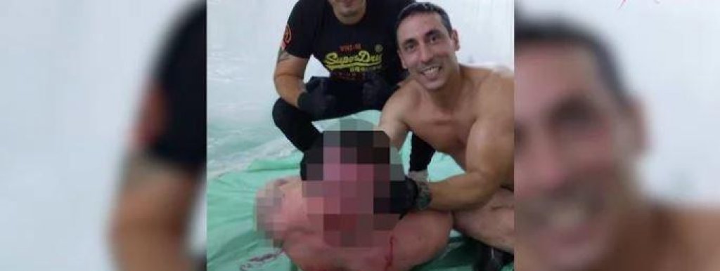 Шок от Белград: Сръбска телевизия показа как фенове на Партизан обезглавяват свои (18+)