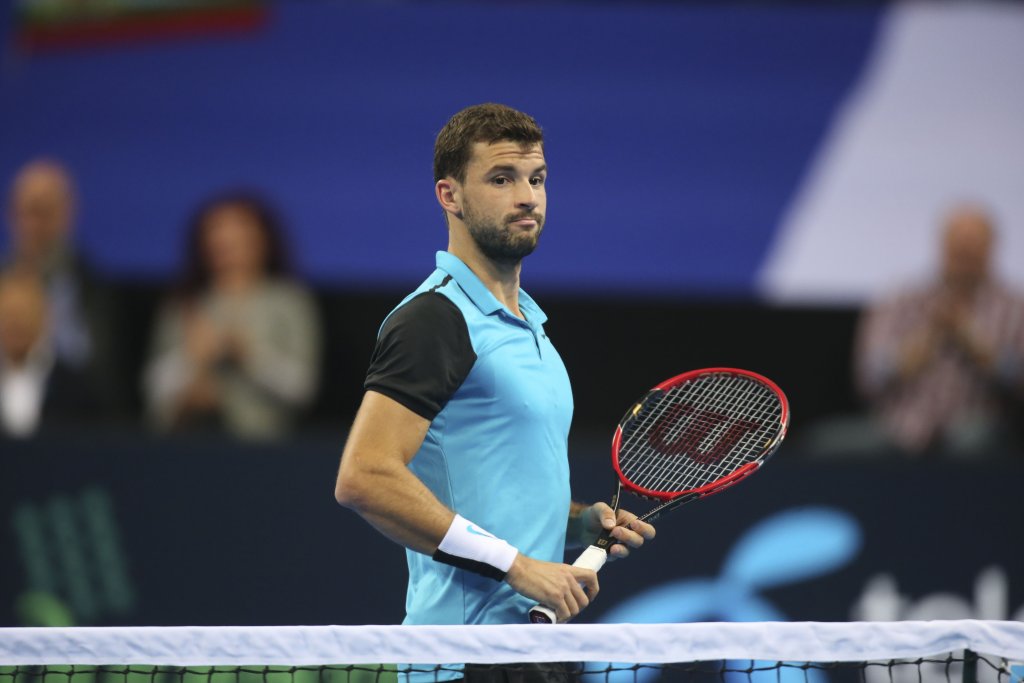 Тенис - Григор Димитров / Гаел Монфис мач - Tennis - Grigor Dimitrov / Gael Monfils  Game 28.11.2015