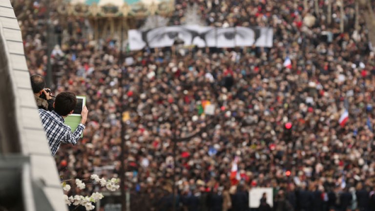 Демонстрации в подкрепа на парижката ще има в редица държави