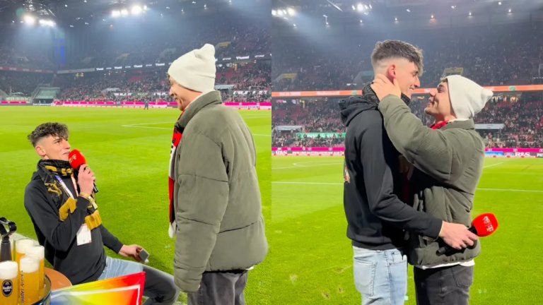 Пребиха съдията, предложил брак на приятеля си на стадиона