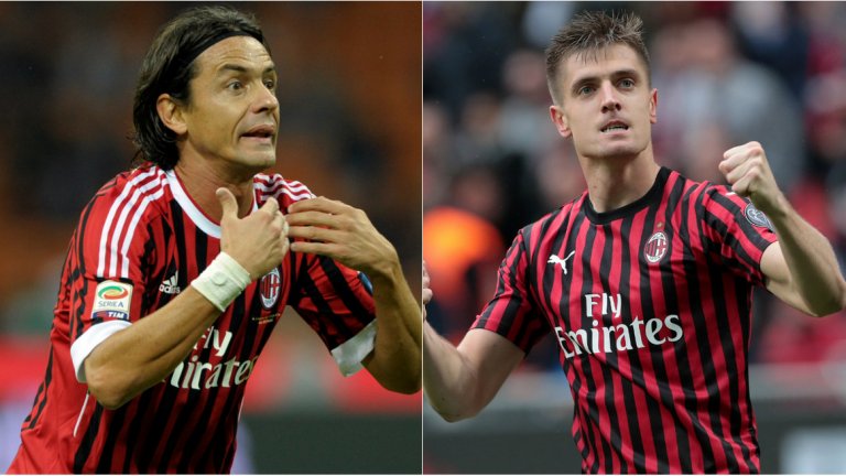 Може ли Пьонтек да счупи "проклятието на деветката" в Милан? Вижте в галерията всички, които носиха №9 след Индзаги и как се справиха...