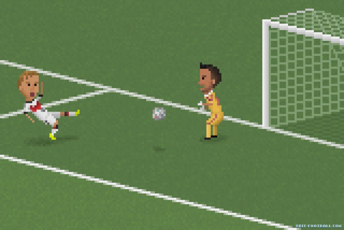 Победният гол на Марио Гьотце от финала на Мондиал 2014 между Германия и Аржентина