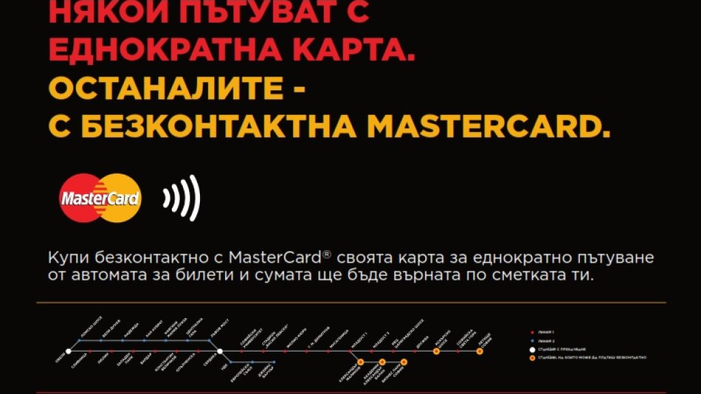 MasterCard at SofiaMetro