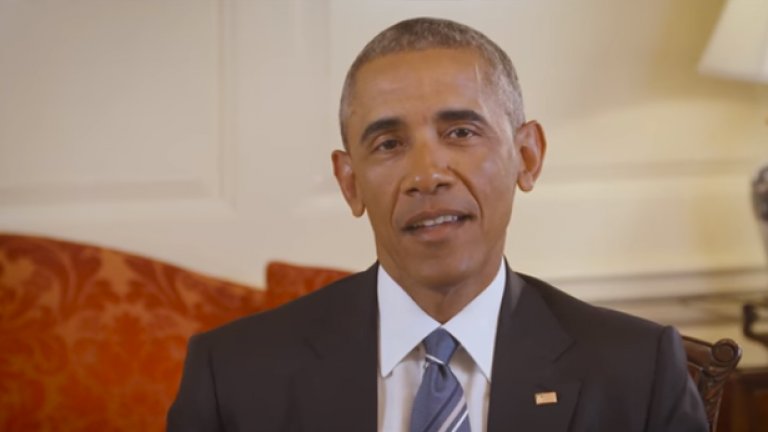 Във видеото, публикувано в сайта на Клинтън, Обама изразява подкрепата си за кандидатурата й