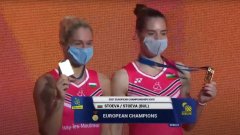 Дронове връчиха златните медали на сестри Стоеви на Европейското (видео)