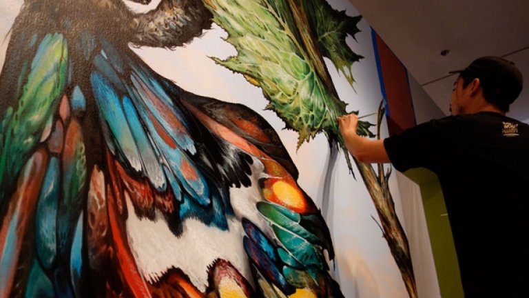 Картина на Исао Андрюс (Esao Andrews)