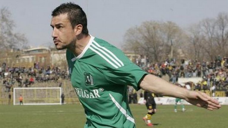 Иван Стоянов вкара гол за Лудогорец, с което попаденията му за клуба в "А" група за 2 сезона вече са 21.