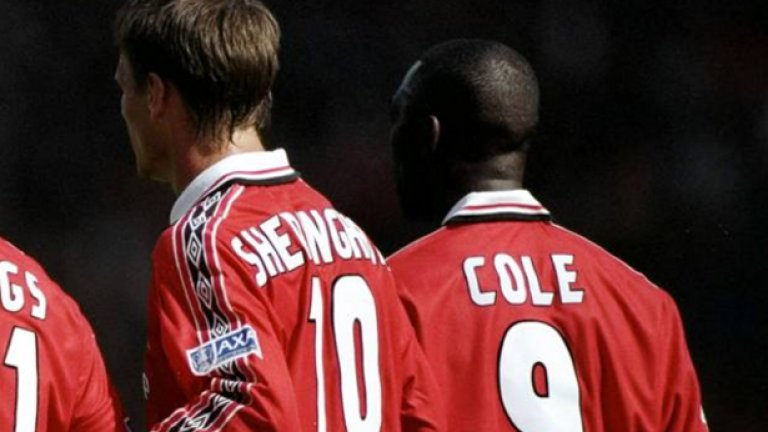 Андрю Коул и Теди Шерингам, Манчестър Юнайтед и Англия
Лошите отношения между двамата, продължили години са вече легендарни в Англия, но на терена двамата успяваха да прикрият всичко.