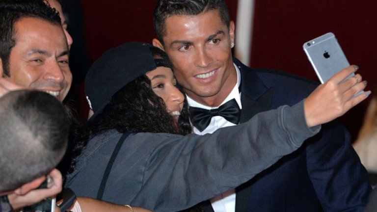 На премиерата на филма Ronaldo