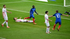 Н`Голо Канте вкара дебютния си гол за „петлите”