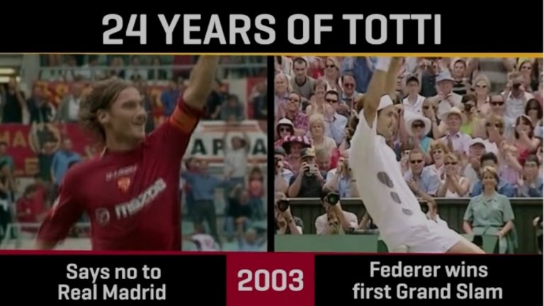 2003 г.
Отказва на Реал Мадрид; Федерер печели първия си турнир от „Големия шлем“