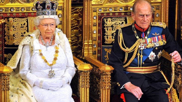 Елизабет II заено с Принц Филип, Дюк на Единбург, 2014-та