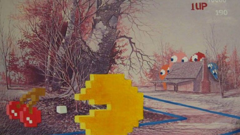 Спайдърмен нахлува в класически картини