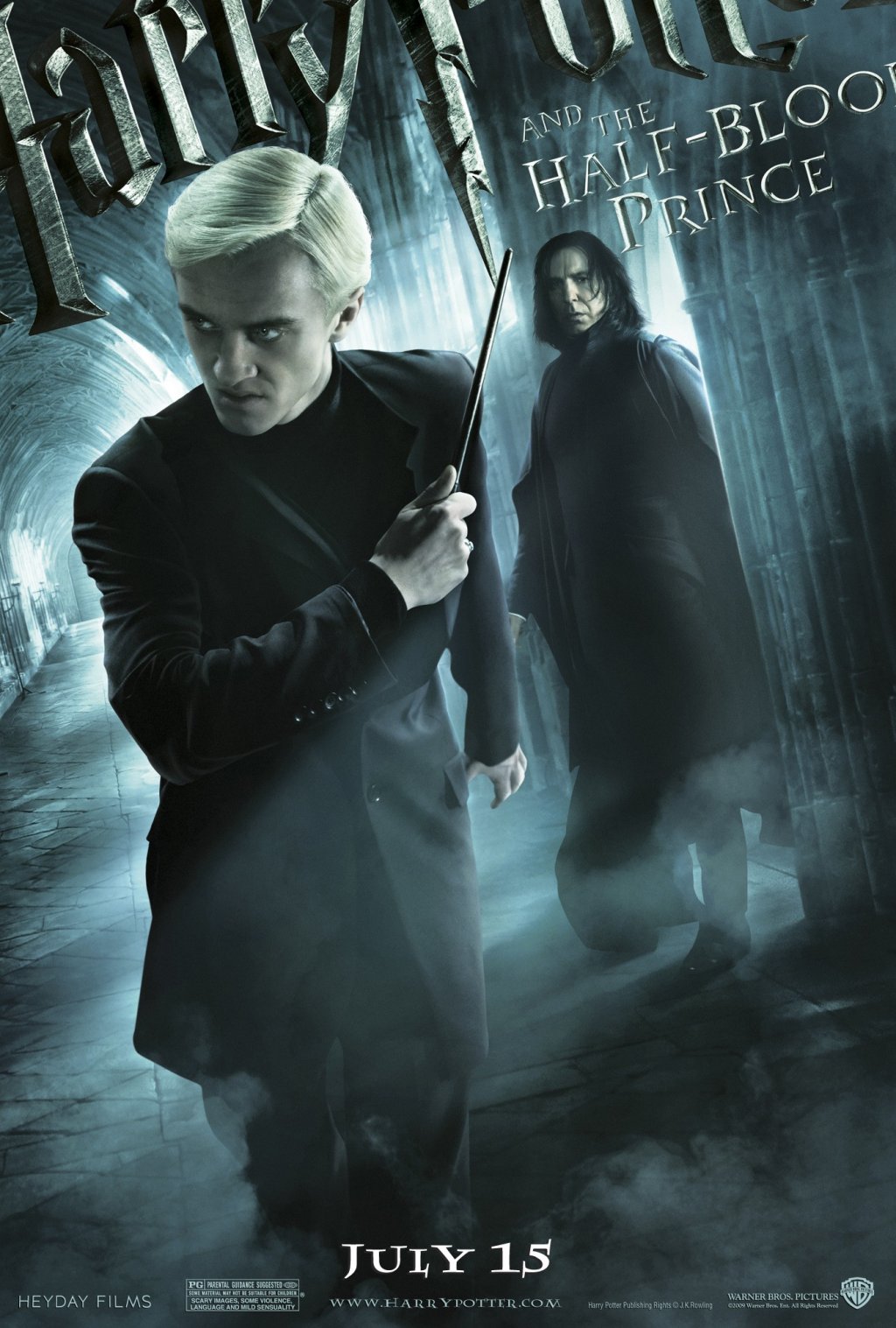 5. \"Harry Potter And The Half-Blood Prince\"
2009
Най-подценения филм от сериите. Той е може би и най-забавния, въпреки че става страшно тъмен. Професор Дъмбълдор, никога няма да те забравим!