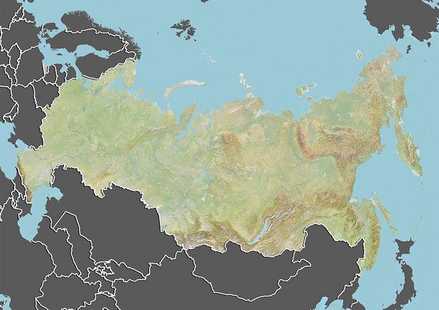 75% от територията на Русия се намира в Азия, но само 22% от населението на страната живее в азиатската част.