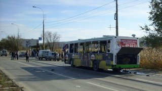 Взрыв пассажирского автобуса в Волгограде