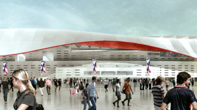 220 милиона евро – толкова се очаква да струва завършен стадионът.