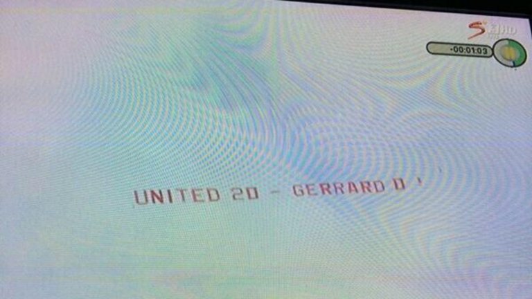 Май 2014: “United 20 – Gerrard 0!”
В Юнайтед не искаха да оставят последната дума на мърсисайдци и след загубената драматично битка за титлата през 2014-а припомниха един факт - Джерард не успя да стане нито веднъж шампион за дългите си години като играч на Ливърпул.