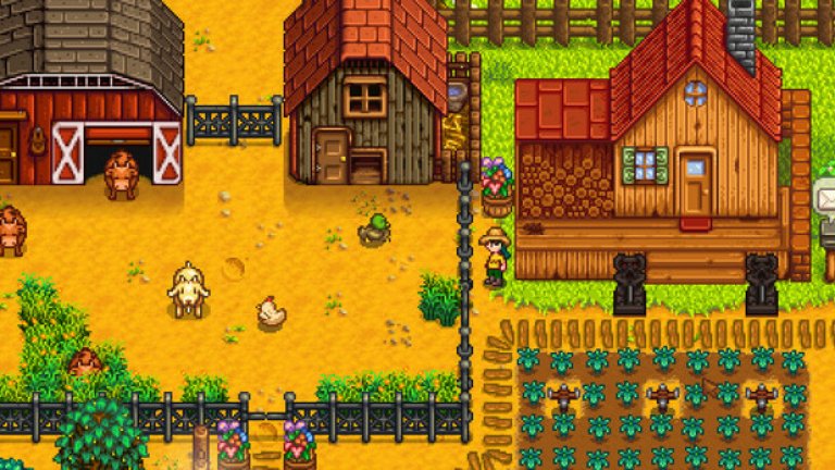 4.Stardew Valley (505 Games)
Ако обичате да наглеждате фермата си пред домашния компютър, нищо не пречи да го правите и в движение. Системните изисквания на Stardew Valley приемат всичко с 2GB RAM и видеокарта с 256МВ памет за достатъчно, което реално означава, че всеки един лаптоп от последните години ще я подкара без проблем. Лесно може да играете само с клавиатура, но не е лоша идея да ползвате и контролер, ако имате такъв под ръка. Каквото и да изберете, ще се впуснете в едно зарибяващо фермерско приключение с леки ролеви елементи, което взе Награда БАФТА за най-добра игра на 2016 г.