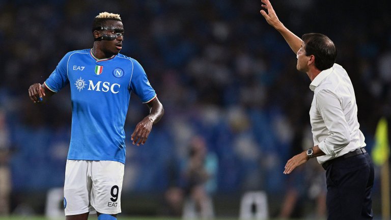 Скандали и треньор "негодник": Как приказният Наполи се срина за месеци