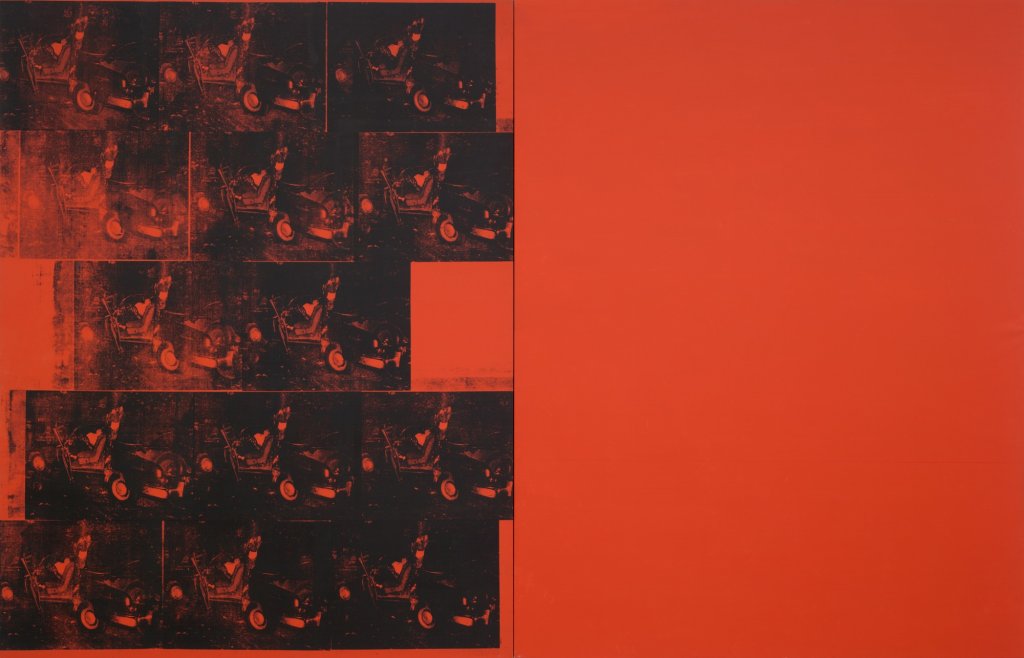 Orange Car Crash Fourteen Times (1963)