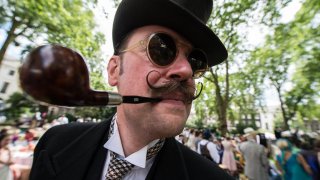 The Annual Chap Olympiad Takes Place In Bedford Square Gardens